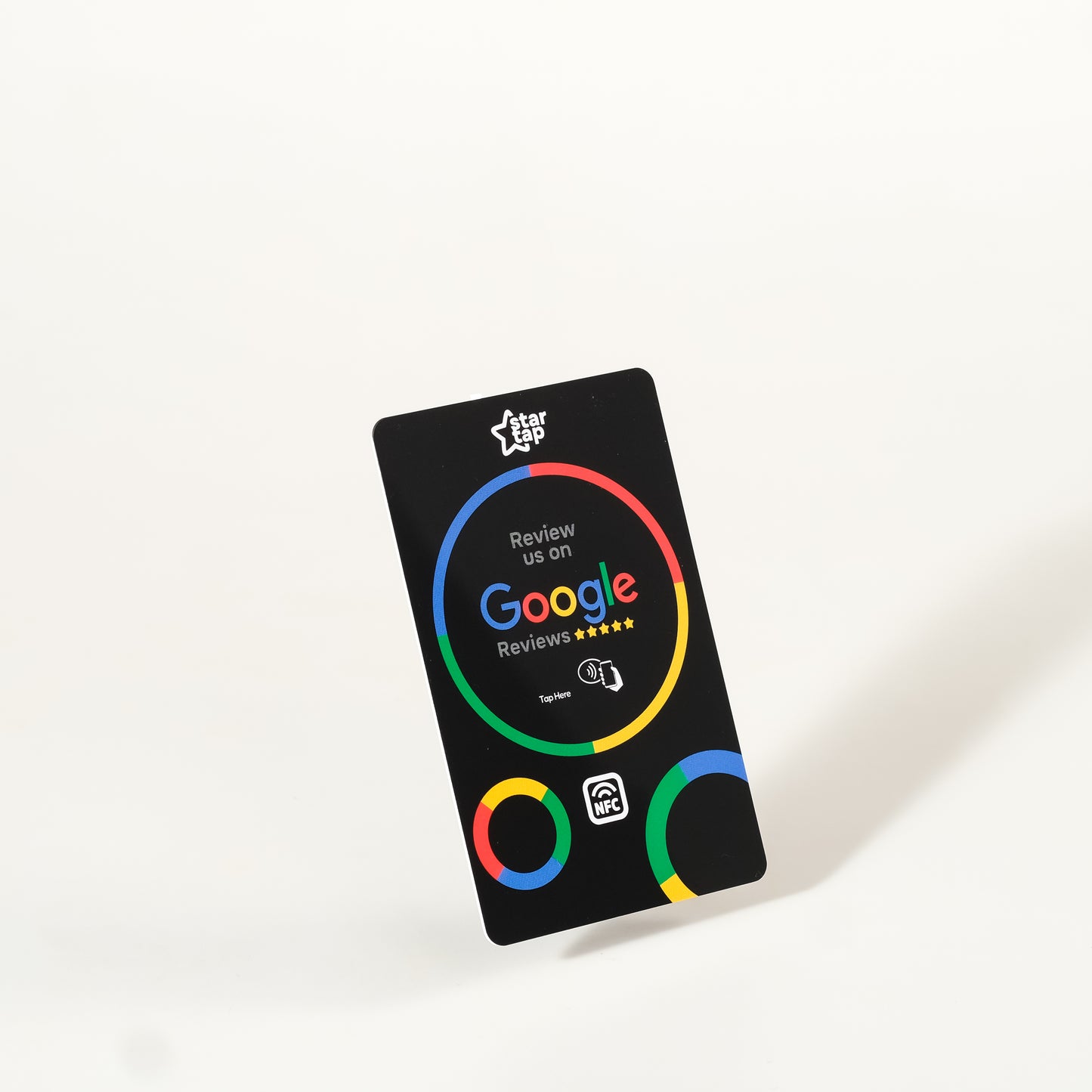 Google 5-Star Review NFC Card (Black) - Startap Company Limited