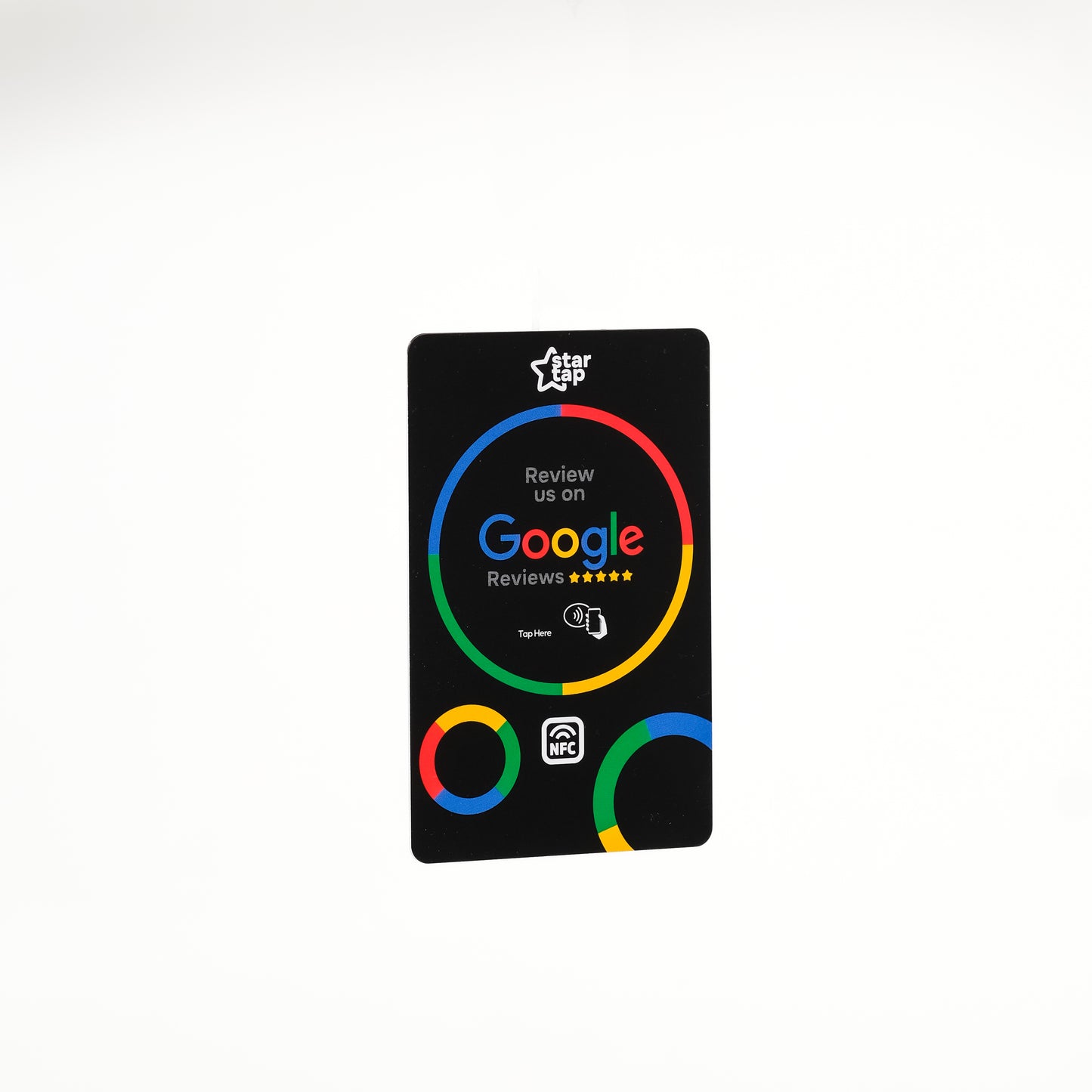 Google 5-Star Review NFC Card (Black) - Startap Company Limited
