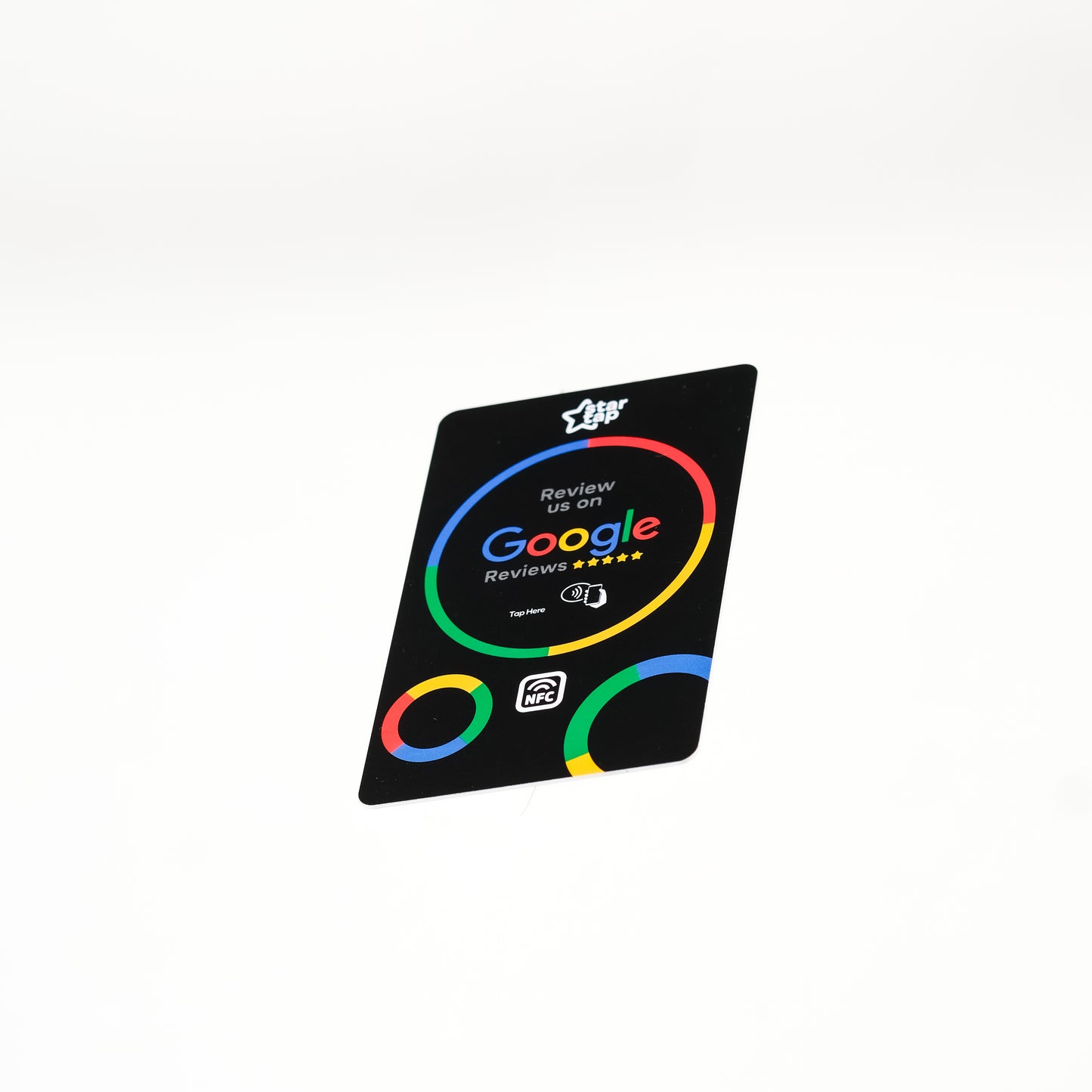 Google 5-Star Review NFC Card (Black) - Startap Company Limited
