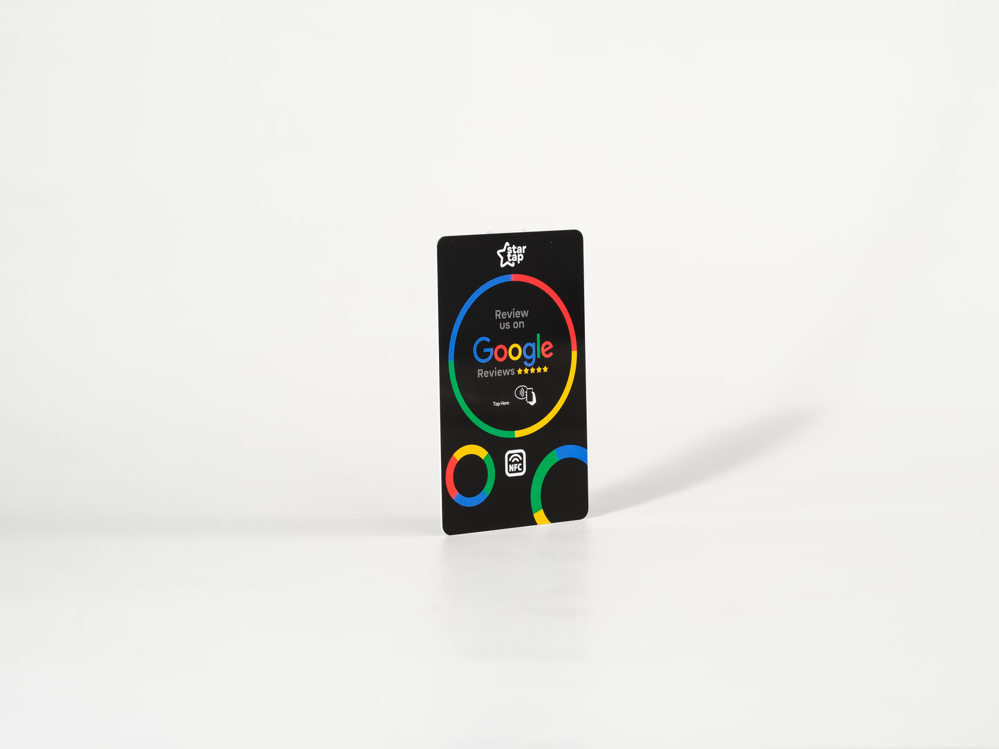 Google 5-Star Review NFC Card (Black) - Startap Company Limited