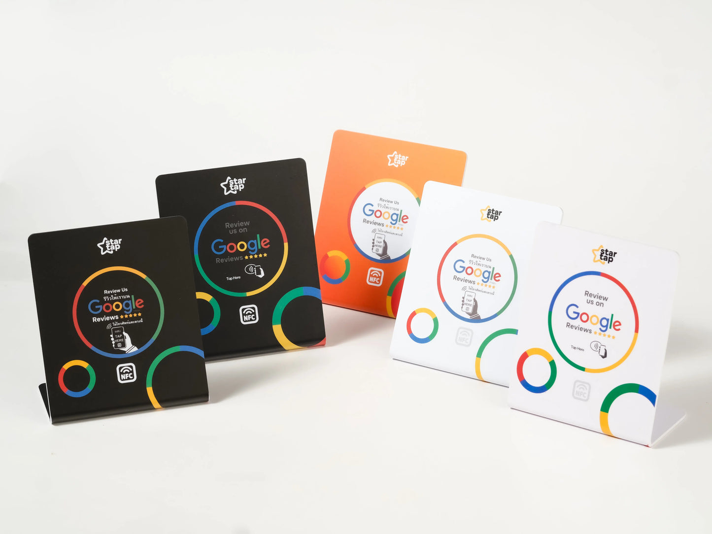 Google Review NFC Stand + 20 Google Map 5-Star Reviews - Startap Company Limited