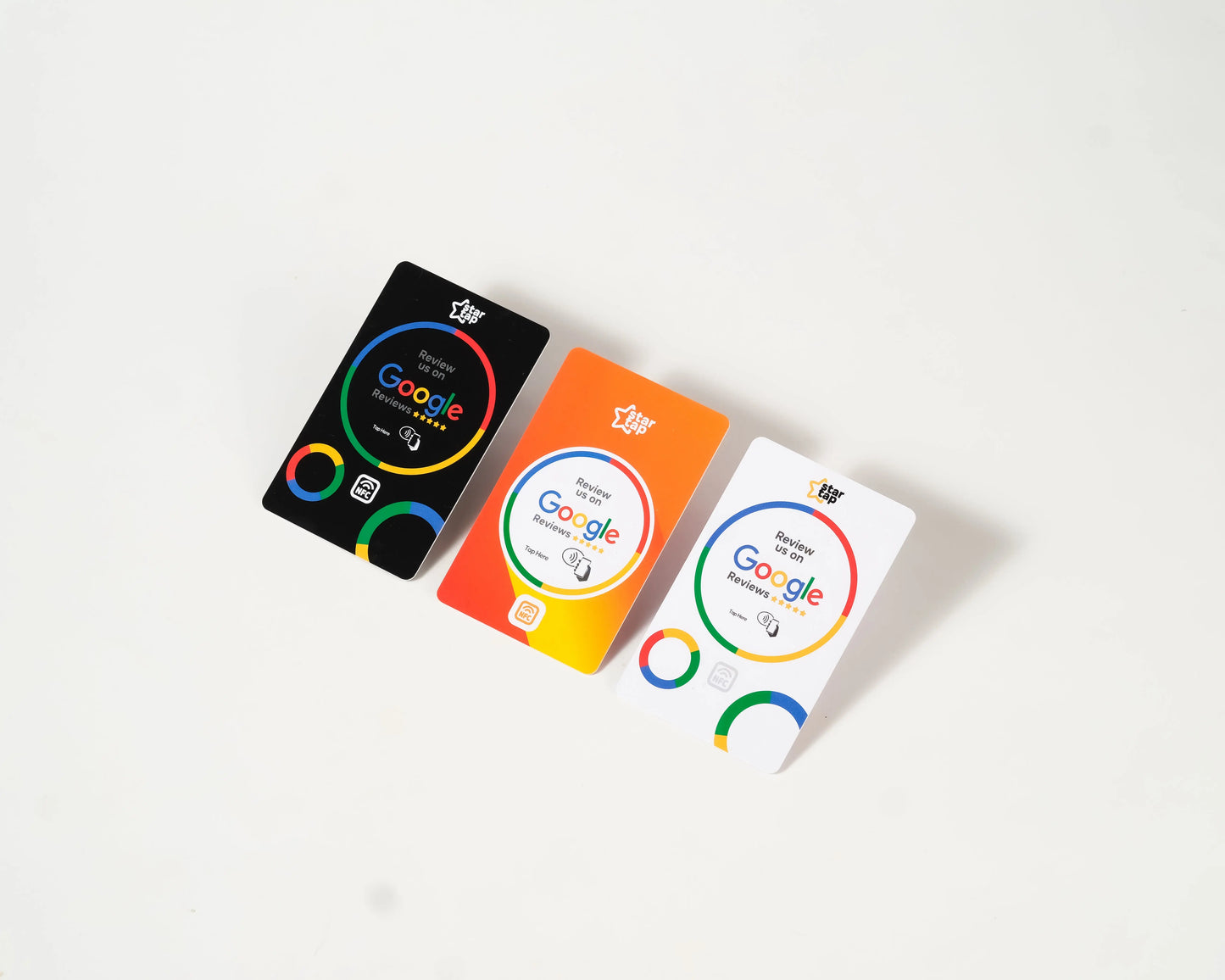 Google Review NFC Stand + 2 Google Review NFC Cards - Startap Company Limited