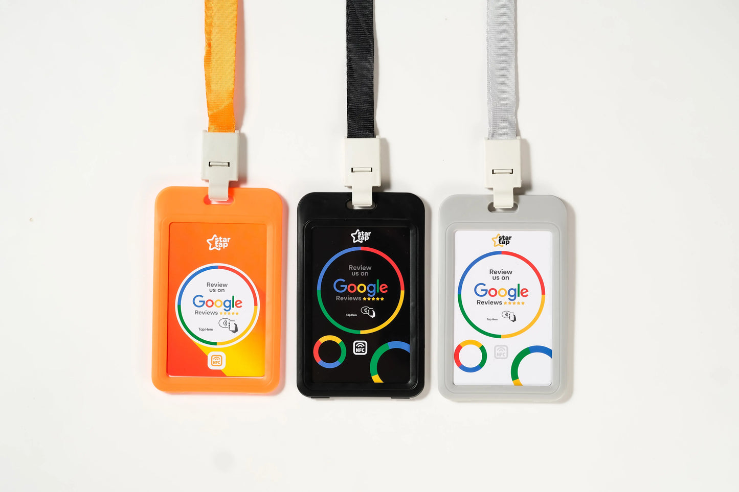 Google 5-Star Review NFC Card (Black) - Startap Company Limited