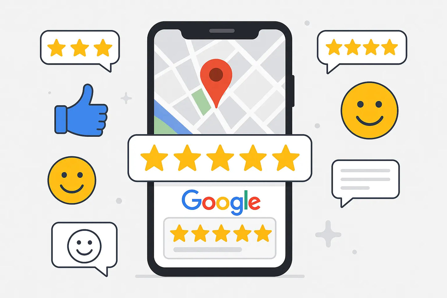 Google map 5-stars review service