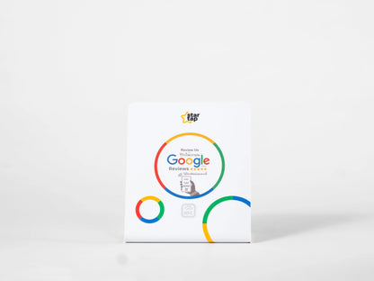 Google Review NFC Stand + 2 Google Review NFC Cards - Startap Company Limited
