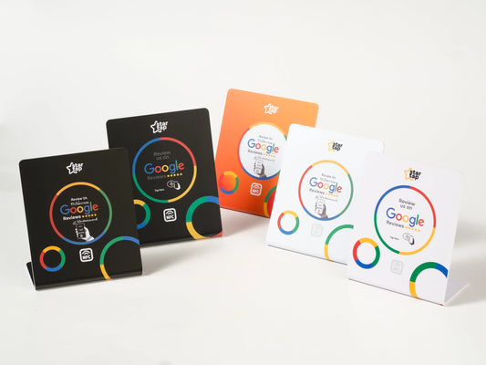 Google Review NFC Stand + 20 Google Map 5-Star Reviews - Startap Company Limited